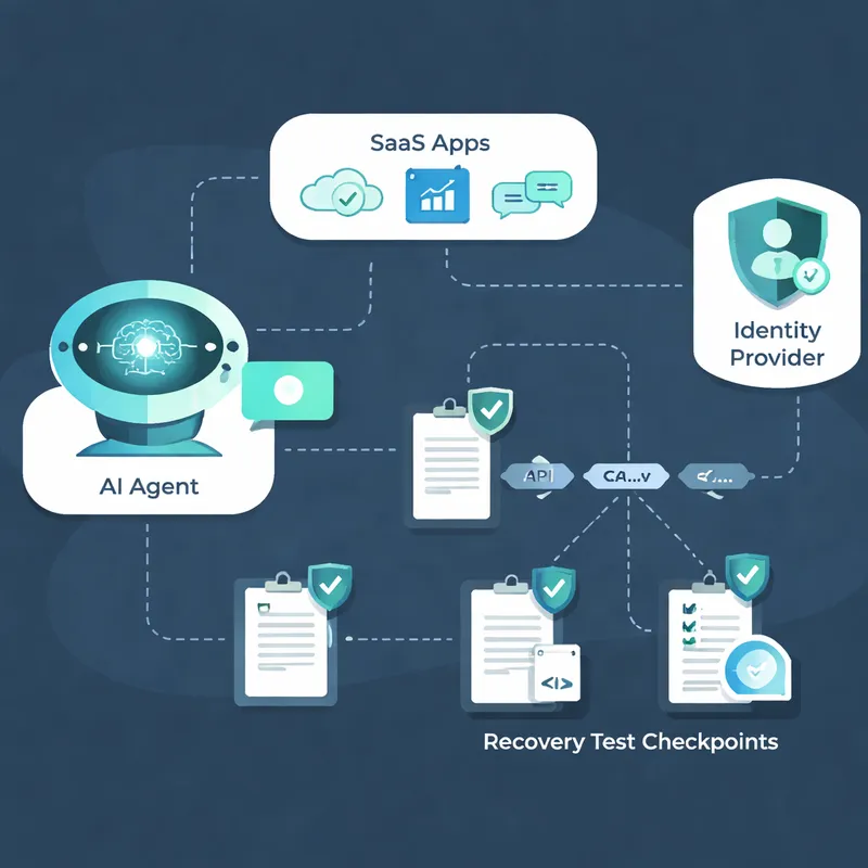 Diagram of AI system dependencies that should be included in disaster recovery testing